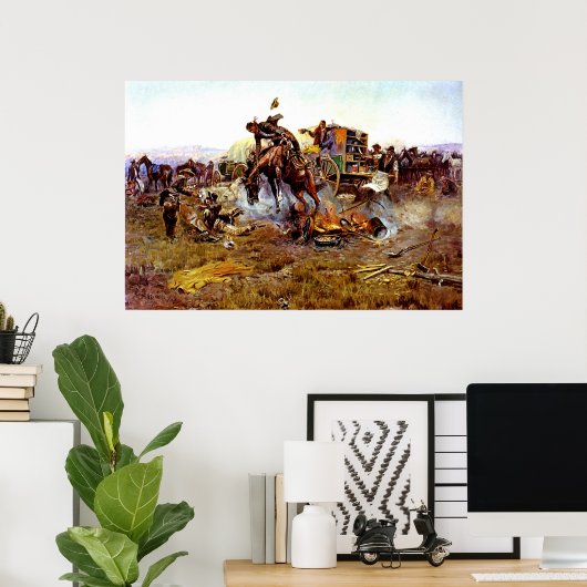 Bronc Poster (Thuiskantoor)