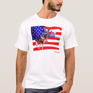 Bronc/vlag T-shirt