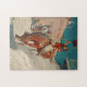 Bronco Buster door Newell Convers Wyeth Legpuzzel (Horizontaal)