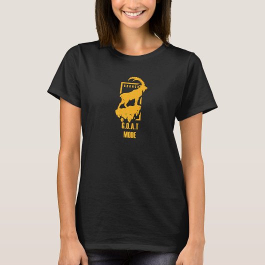 Bronco Goat Mode T-shirt (Voorkant)