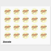 Bronco Ronde Sticker (Vel)