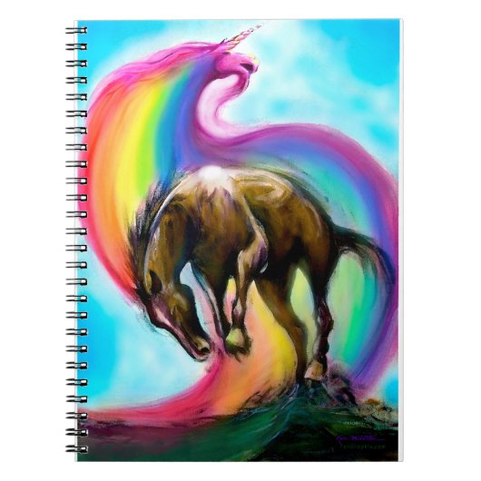 Bronco Unicorn Notitieboek (Voorkant)