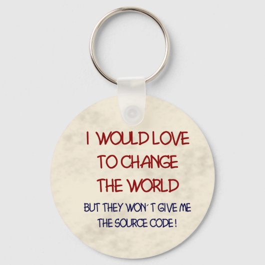 broncode sleutelhanger (Voorkant)