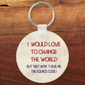 broncode sleutelhanger (Voorkant)