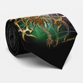 Brondraak Stropdas (Opgerold)