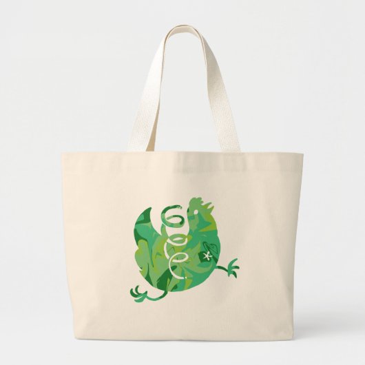 bronkip grote tote bag (Voorkant)