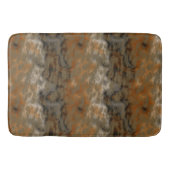 Brons en Kopermarmer Abstract Badmat (Voorkant)