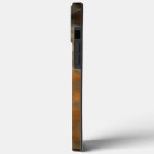 Brons en Kopermarmer Abstract Case-Mate iPhone Case (Achterkant / Links)