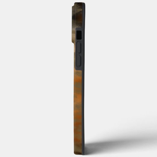 Brons en Kopermarmer Abstract Case-Mate iPhone Case (Achterkant / Links)