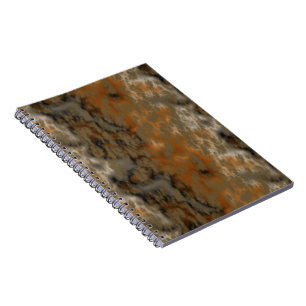 Brons en Kopermarmer Abstract Notitieboek