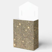 Brons Glitter Sparkle Verjaardagsfeestje Favor Box Bedankdoosjes (Geopend)
