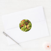 bronsalade ronde sticker (Envelop)
