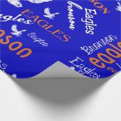 Bronson Eagles Wrapping Paper Cadeaupapier (Hoek)