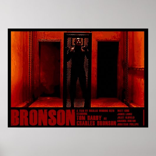Bronson Film Poster (Voorkant)