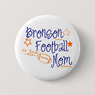 Bronson Football mama Ronde Button 5,7 Cm