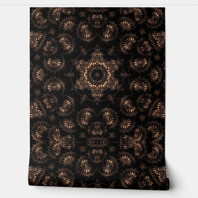 Bronstijd Mandala Behang (Afrollen)