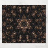 Bronstijd Mandala Bier Etiket (Enkel label)