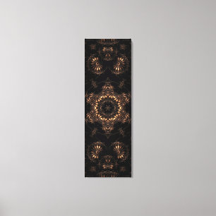 Bronstijd Mandala Canvas Afdruk