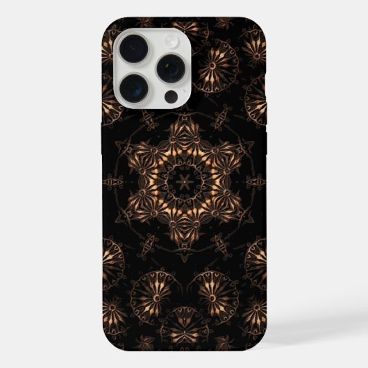 Bronstijd Mandala iPhone Hoesje (Achterkant)