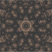 Bronstijd Mandala Sticker (Voorkant)