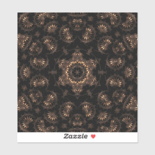 Bronstijd Mandala Sticker