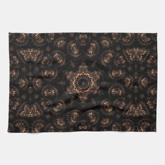 Bronstijd Mandala Theedoek (Horizontaal)