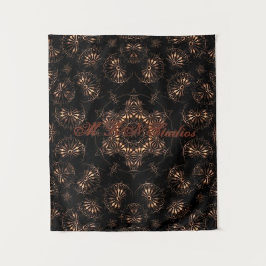 Bronstijd Mandala Wandkleed (Voorkant)