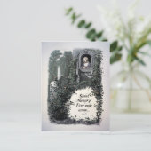 Brontë "Douce Mémoire" Carte Postale Victorienne (Debout devant)