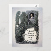 Brontë "Douce Mémoire" Carte Postale Victorienne (Devant / Derrière)