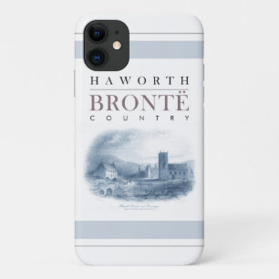 Bronte Land met Haworth Church en Parsonage iPhone 11 Hoesje