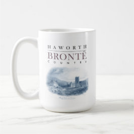 Bronte Land met Haworth Church en Parsonage Koffiemok