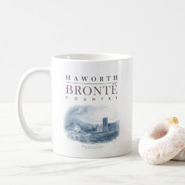 Bronte Land met Haworth Church en Parsonage Koffiemok