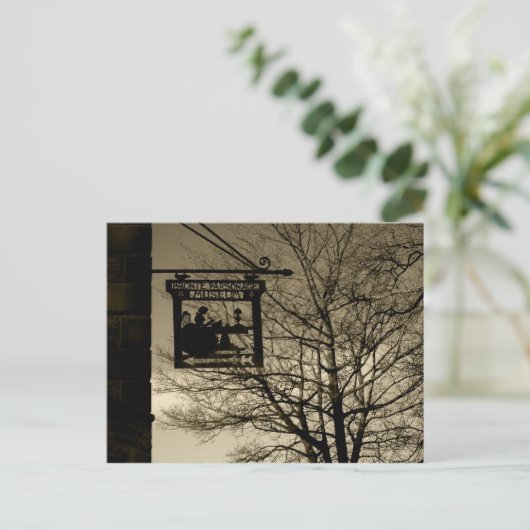 Bronte Parsonage Haworth - carte postale (Debout devant)