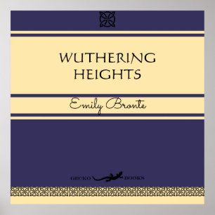 Bronte Sisters Retro Style Art Poster