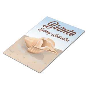Bronte, Sydney, Australië vintage stijl reizen Notitieblok