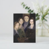 Brontës ~ Restored Pillar Portrait Briefkaart (Staand voorkant)