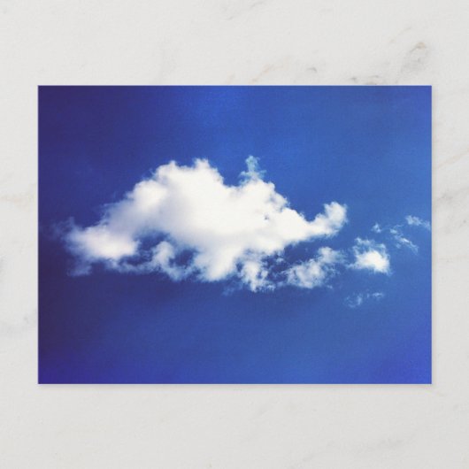 Brontosauras Cloud Briefkaart (Voorkant)