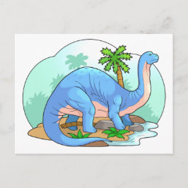 brontosaurus briefkaart