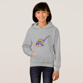 Brontosaurus de Noël Dinosaure coloré amusant (Devant entier)