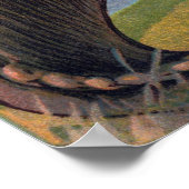 Brontosaurus Dinosaur Antiek print (Hoek)