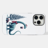 Brontosaurus dinosaure de Noël (Verso Horizontal)