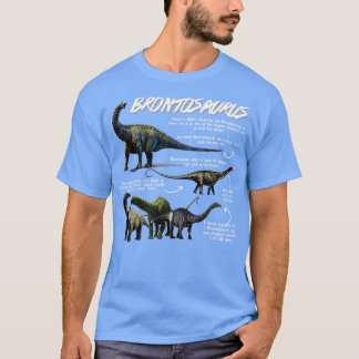Brontosaurus Leuke Feiten T-shirt