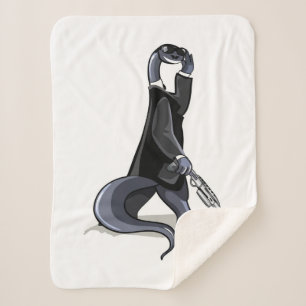 Brontosaurus was een personage uit de film. sherpa deken