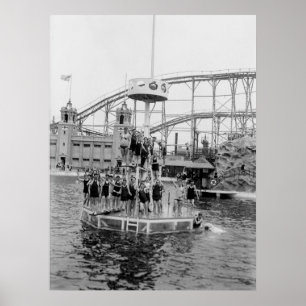 Bronx Amusement Park, jaren 20 Poster