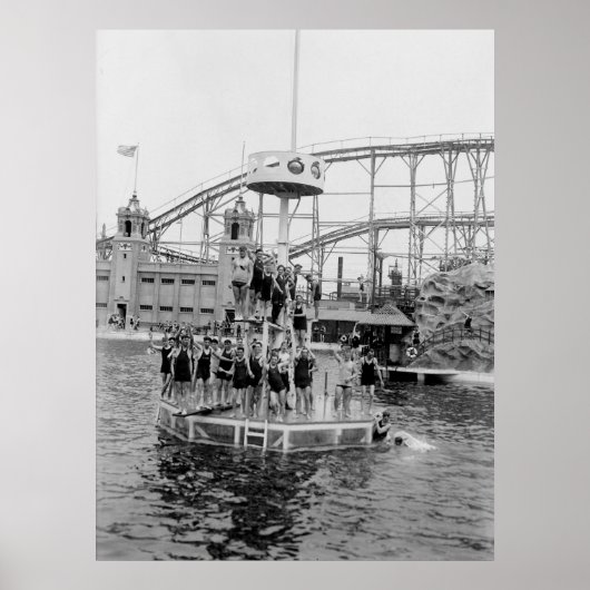 Bronx Amusement Park, jaren 20 Poster (Voorkant)