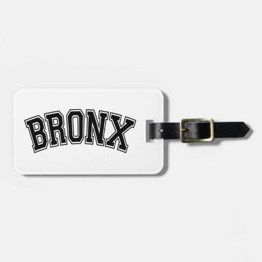 BRONX BAGAGELABEL (Voorkant horizontaal)