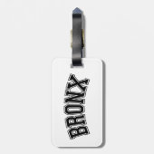 BRONX BAGAGELABEL (Achterkant verticaal)