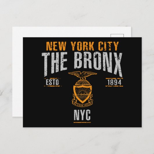 Bronx Briefkaart (Voorkant / Achterkant)