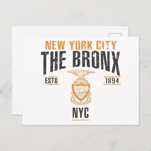 Bronx Briefkaart (Voorkant / Achterkant)