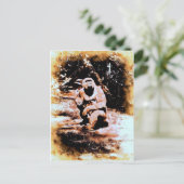 Bronx Gorilla Briefkaart (Staand voorkant)